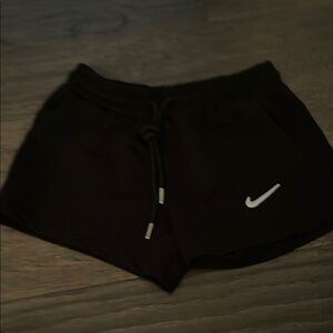 Nike Black Athletic Shorts Lightweight Drawstring